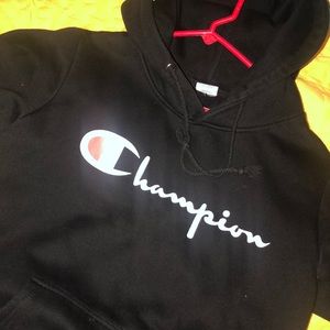 Black Champion Reverse Weave hoodie